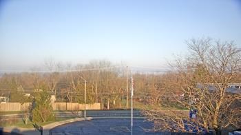 Weather camera view of Grass Lake School District 36.