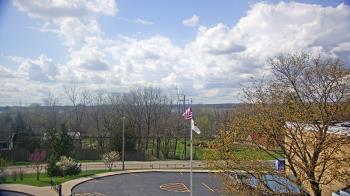 Weather camera view of Grass Lake School District 36.