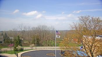 Weather camera view of Grass Lake School District 36.