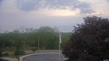 Weather camera view of Grass Lake School District 36.