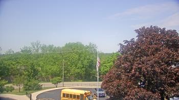 Weather camera view of Grass Lake School District 36.