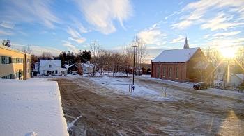 Weather camera view of Antwerp Primary School.