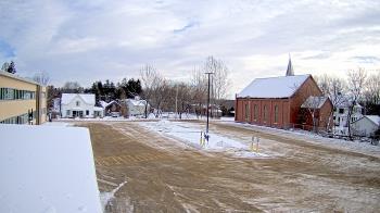 Weather camera view of Antwerp Primary School.