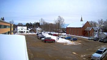 Weather camera view of Antwerp Primary School.