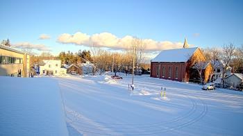 Weather camera view of Antwerp Primary School.