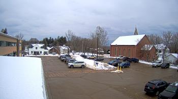 Weather camera view of Antwerp Primary School.
