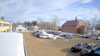 Weather camera view of Antwerp Primary School.