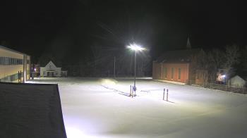 Weather camera view of Antwerp Primary School.