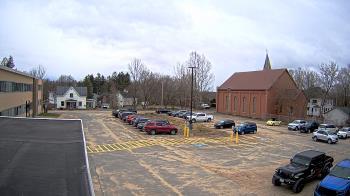 Weather camera view of Antwerp Primary School.
