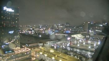 Weather camera view of Mercedes Benz Stadium.