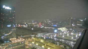 Weather camera view of Mercedes Benz Stadium.