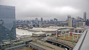 Weather camera view of Mercedes Benz Stadium.