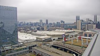 Weather camera view of Mercedes Benz Stadium.
