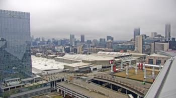 Weather camera view of Mercedes Benz Stadium.