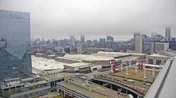 Weather camera view of Mercedes Benz Stadium.