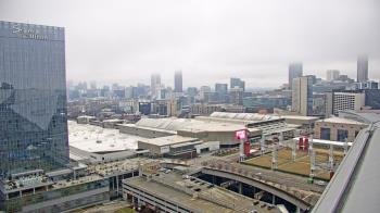 Weather camera view of Mercedes Benz Stadium.