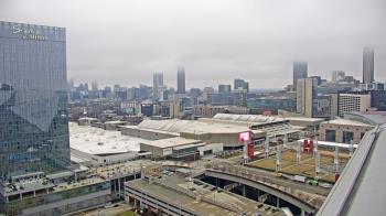 Weather camera view of Mercedes Benz Stadium.