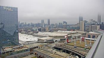 Weather camera view of Mercedes Benz Stadium.
