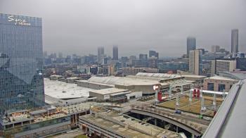 Weather camera view of Mercedes Benz Stadium.