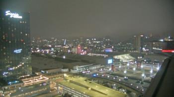 Weather camera view of Mercedes Benz Stadium.