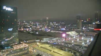 Weather camera view of Mercedes Benz Stadium.