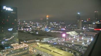 Weather camera view of Mercedes Benz Stadium.