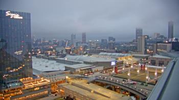 Weather camera view of Mercedes Benz Stadium.