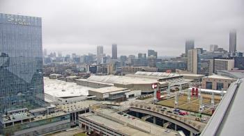 Weather camera view of Mercedes Benz Stadium.