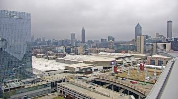 Weather camera view of Mercedes Benz Stadium.