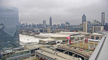 Weather camera view of Mercedes Benz Stadium.