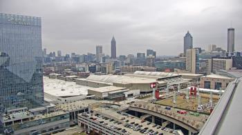 Weather camera view of Mercedes Benz Stadium.