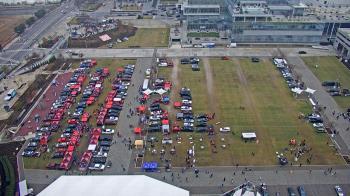 Weather camera view of Mercedes Benz Stadium.