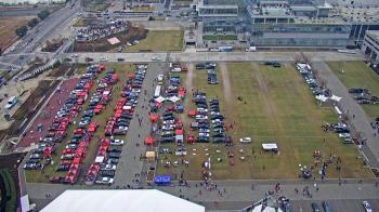 Weather camera view of Mercedes Benz Stadium.
