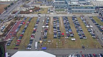 Weather camera view of Mercedes Benz Stadium.