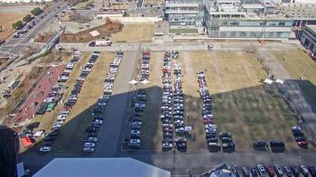 Weather camera view of Mercedes Benz Stadium.