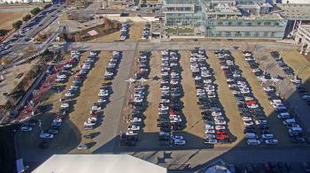 Weather camera view of Mercedes Benz Stadium.