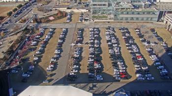 Weather camera view of Mercedes Benz Stadium.