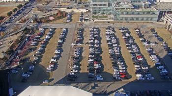 Weather camera view of Mercedes Benz Stadium.