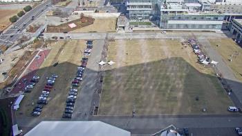 Weather camera view of Mercedes Benz Stadium.