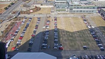 Weather camera view of Mercedes Benz Stadium.