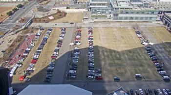 Weather camera view of Mercedes Benz Stadium.