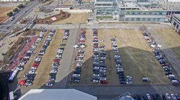 Weather camera view of Mercedes Benz Stadium.