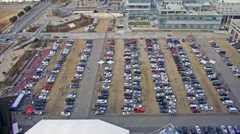 Weather camera view of Mercedes Benz Stadium.