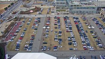 Weather camera view of Mercedes Benz Stadium.