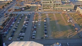 Weather camera view of Mercedes Benz Stadium.