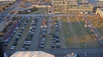 Weather camera view of Mercedes Benz Stadium.