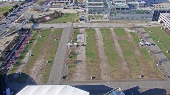 Weather camera view of Mercedes Benz Stadium.