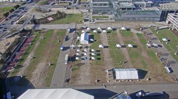 Weather camera view of Mercedes Benz Stadium.