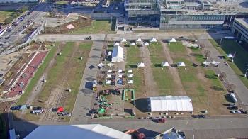 Weather camera view of Mercedes Benz Stadium.