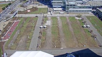 Weather camera view of Mercedes Benz Stadium.
